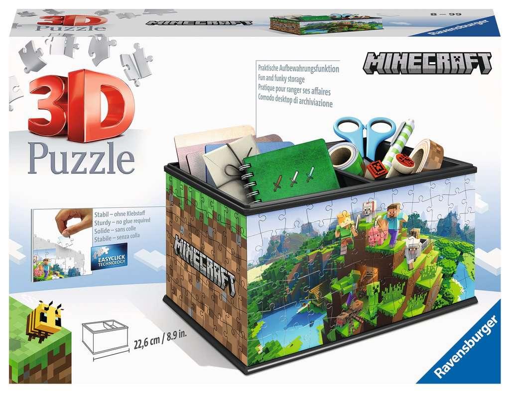 Ravensburger 3D Puzzle - Minecraft: Aufbewahrungsbox