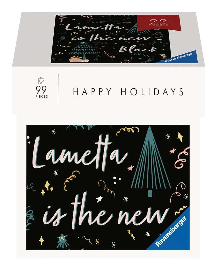 Ravensburger Puzzlemoment - Happy Holidays: Lametta is the new Black - 99 Teile
