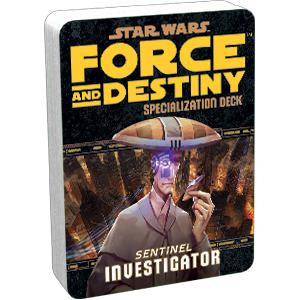 Star Wars: Force and Destiny - Specialization Deck: Investigator