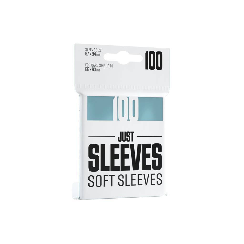 Gamegenic - Just Sleeves Soft Sleeves Clear (100 Sleeves)