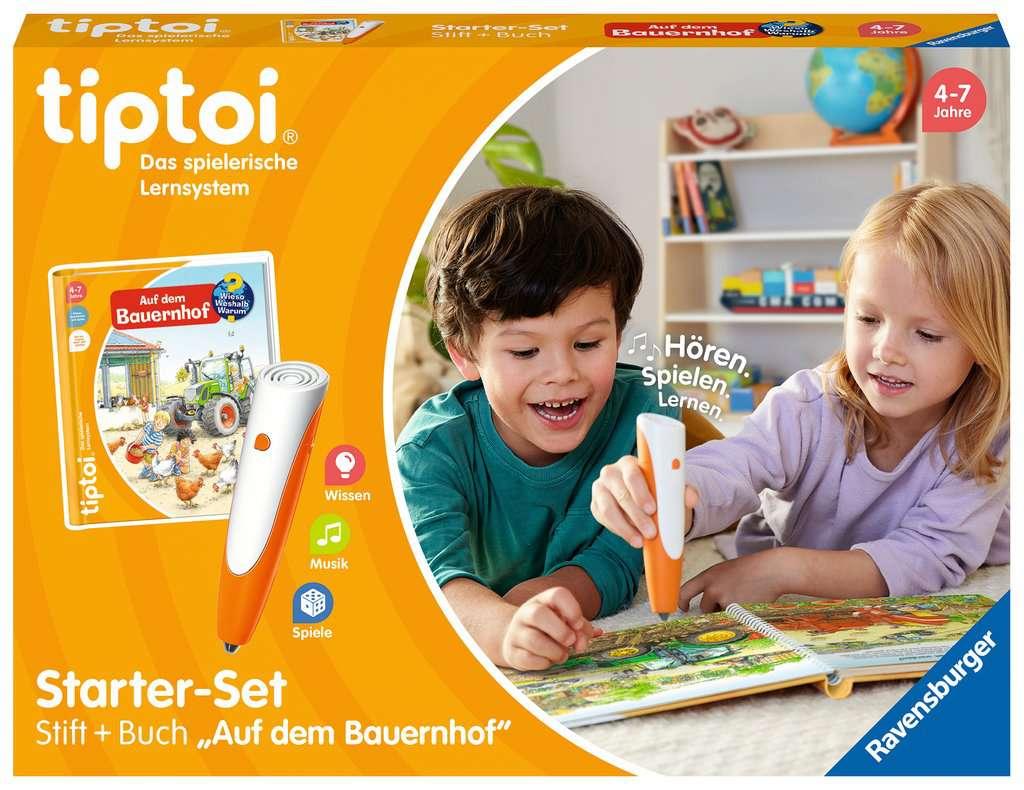 tiptoi® Starter-Set: Stift und Buch "Wieso' Weshalb' Warum' Auf dem Bauernhof" (4. Generation)