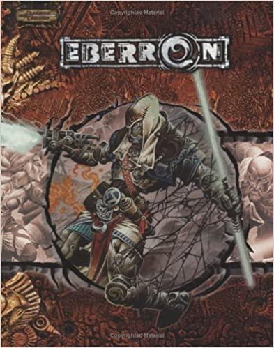 Dungeons & Dragons (D&D) RPG - Eberron: Deluxe Eberron Character Sheets