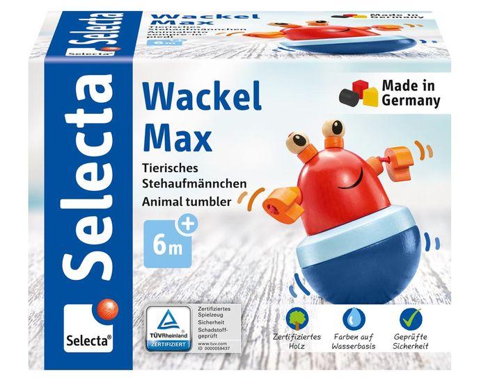 Selecta - Wackel Max: Tierisches Stehaufmännchen (10 cm)