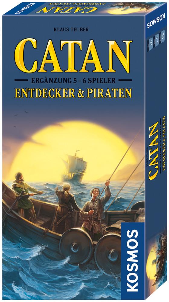 Catan - Ergänzung 5-6 Spieler: Entdecker & Piraten