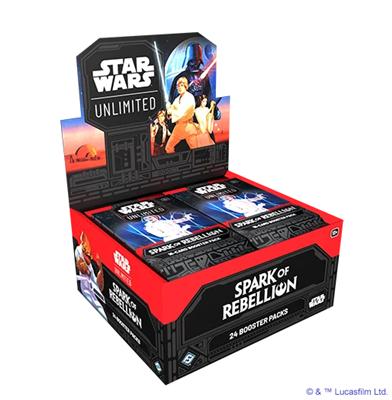 Star Wars: Unlimited - Booster Display: Spark of Rebellion