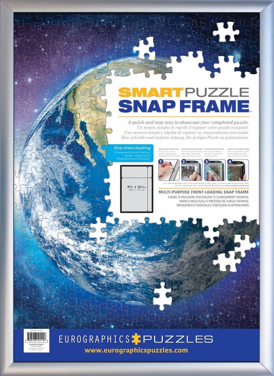 Eurographics SmartPuzzle - SNAP-Rahmen aus Aluminium (silber)