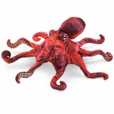 Folkmanis Handpuppe - Roter Oktopus