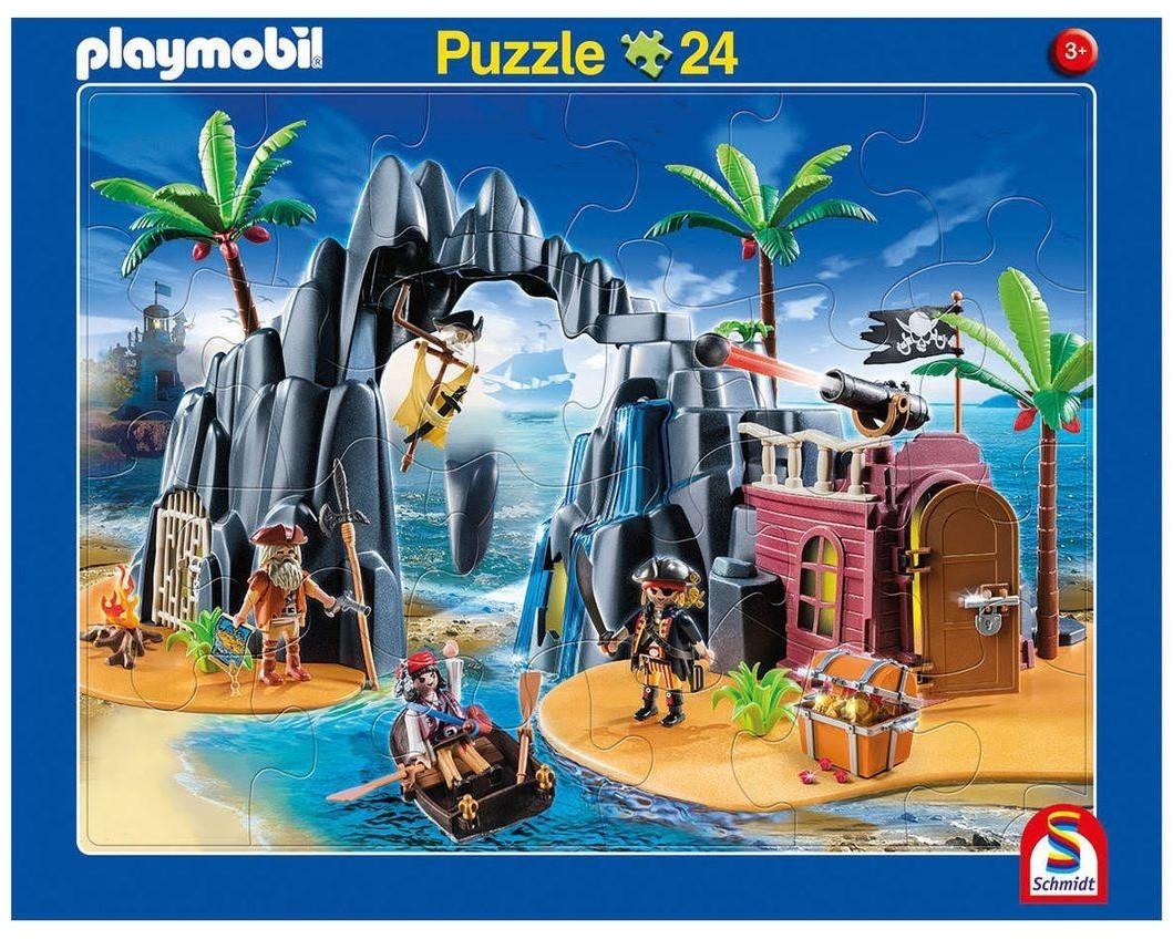 Schmidt Puzzle - 2er Set: playmobil 24 Teile + 40 Teile