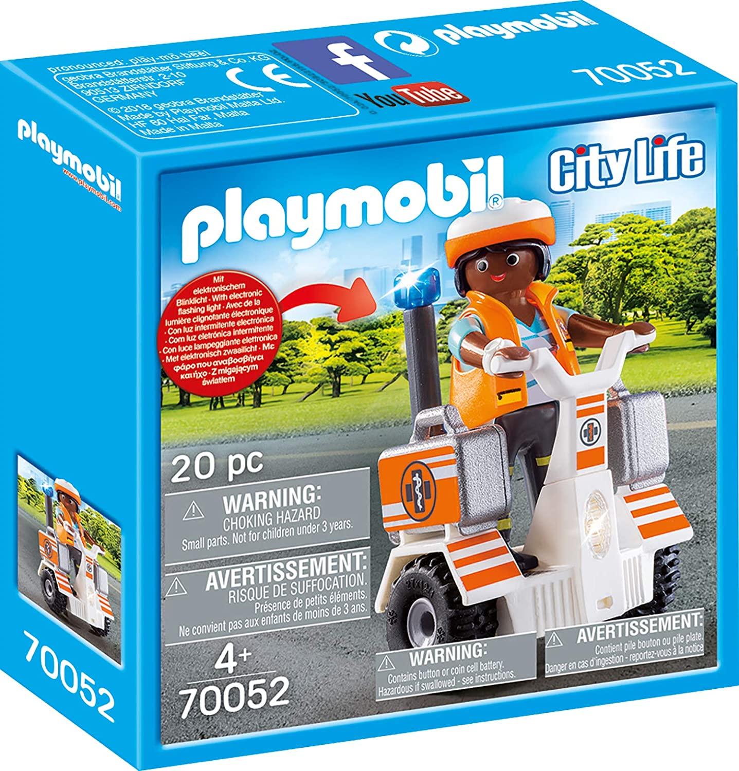 Playmobil City Life 70052 - Rettungs-Balance-Roller