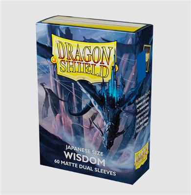Dragon Shield - Card Sleeves: Wisdom Dual Matte, Japanese Size (60 Sleeves)