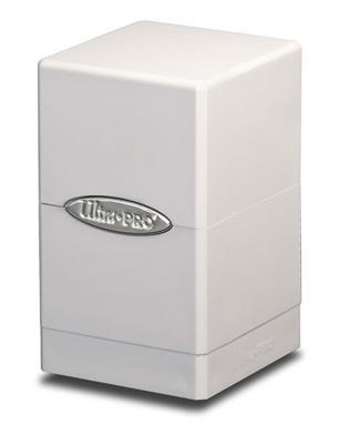 Ultra Pro - Satin Tower Deck Box, White