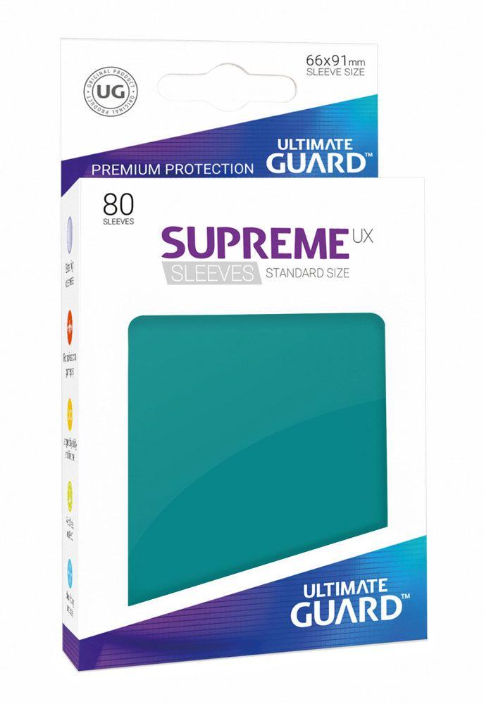 Supreme UX Sleeves - 66x91 (80 Sleeves), Petrol