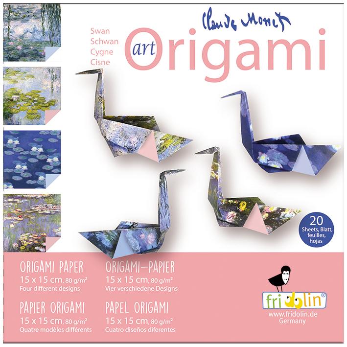 Art Origami - Claude Monet: Schwan