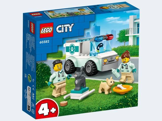 LEGO City 60382 - Tierrettungswagen