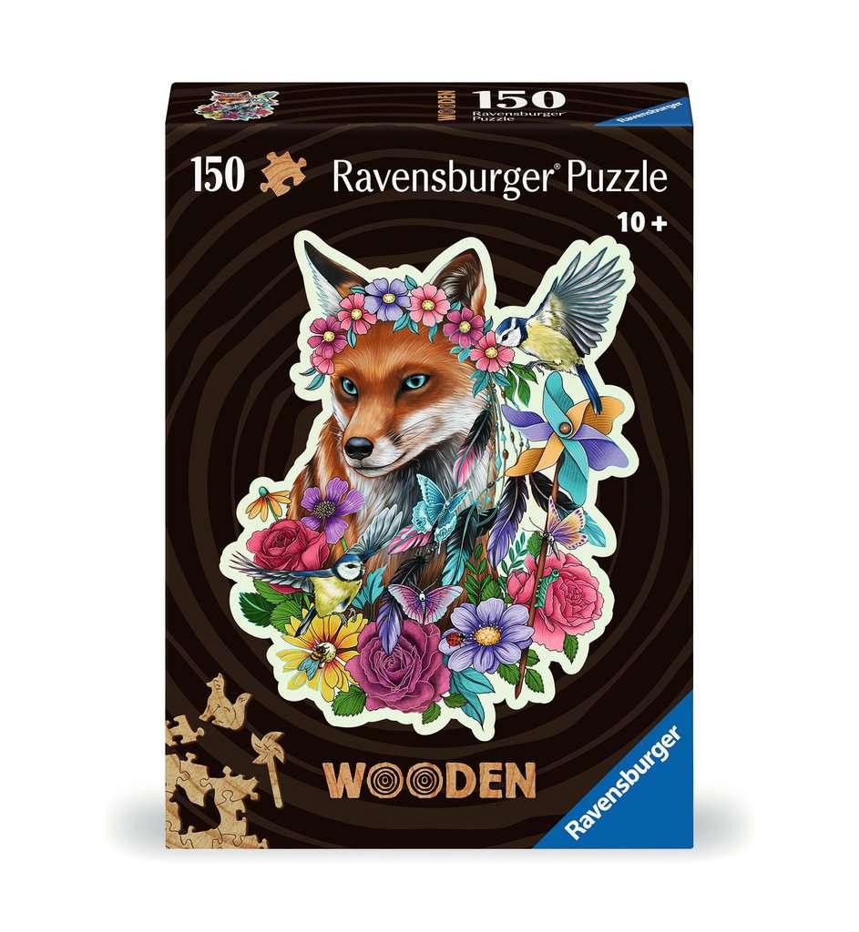 Ravensburger Holzpuzzle - Bunter Fuchs - 150 Teile