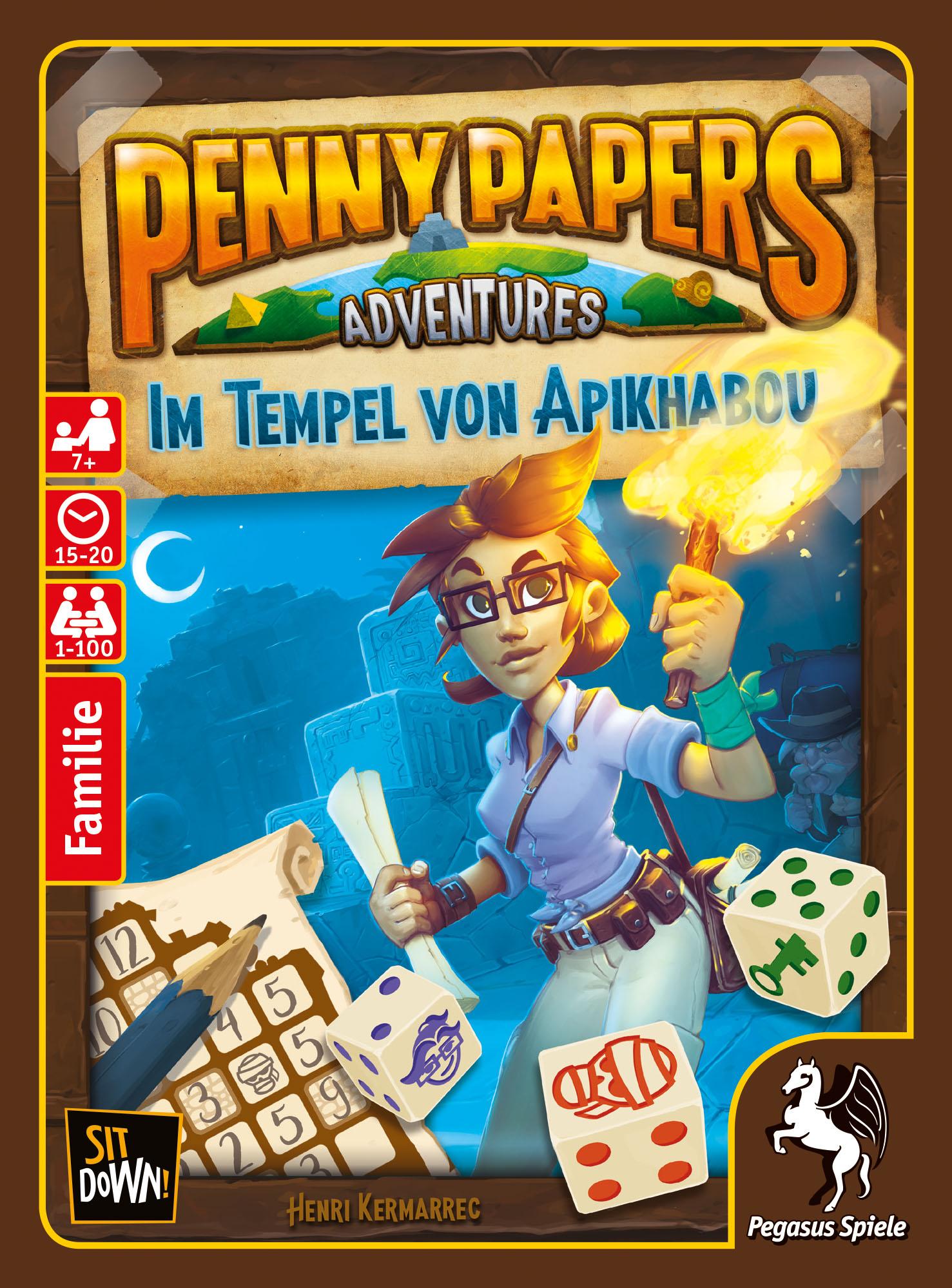 Penny Papers Adventures - Im Tempel von Apikhabou