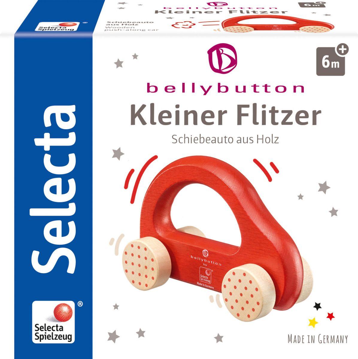 Selecta - Schiebeauto "Kleiner Flitzer" (rot)