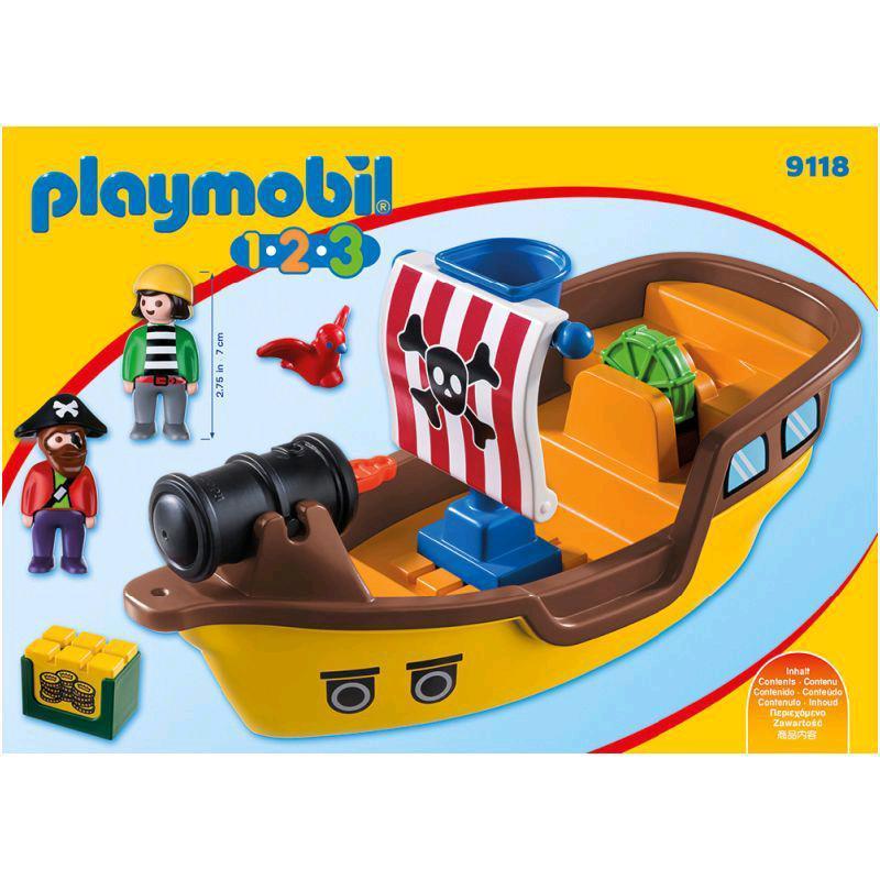 Playmobil 1.2.3 9118 - Piratenschiff