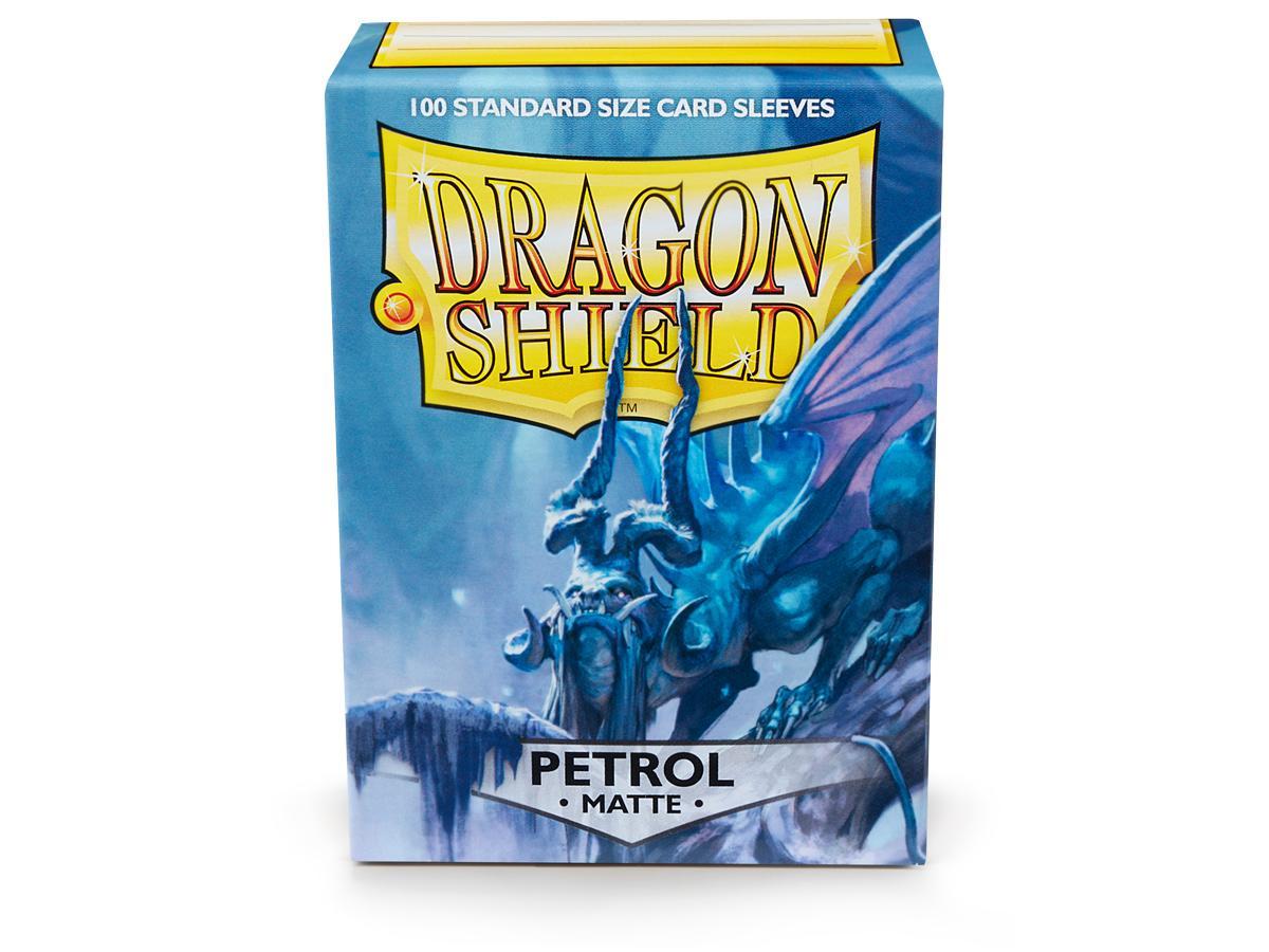 Dragon Shield - Card Sleeves: Matte Petrol, Standard Size (100 Sleeves)