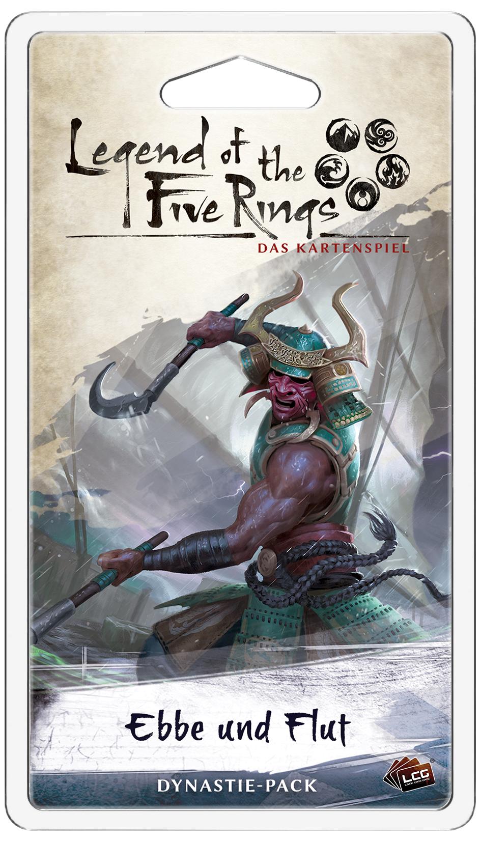 Legend of the Five Rings: Das Kartenspiel - Elementar 4: Ebbe und Flut Dynastie-Pack