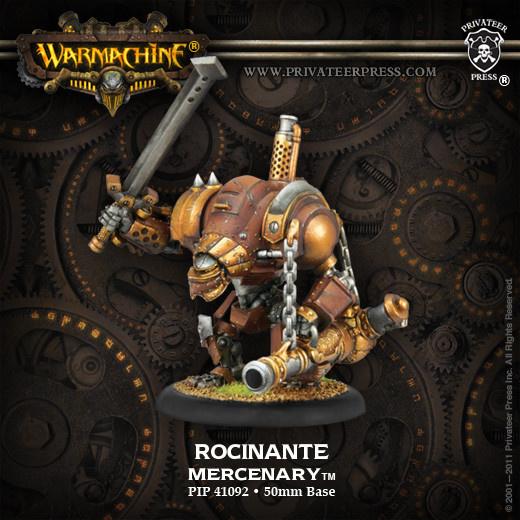 Warmachine - Mercenaries: Rocinate Heavy Warjack, Character Upgrade Kit