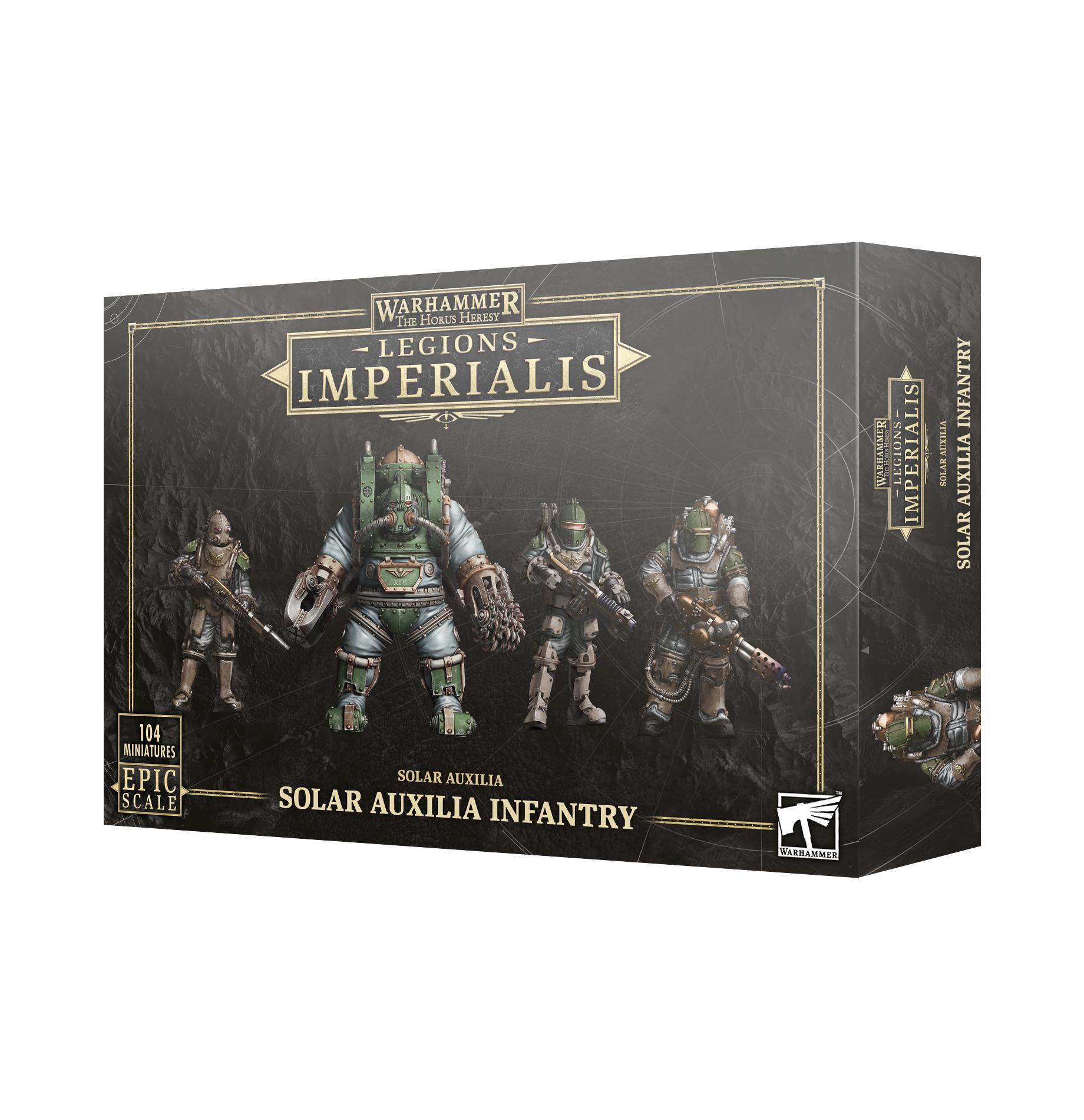 Warhammer 40,000: The Horus Heresy - Legions Imperialis: Solar Auxilia, Solar Auxilia Infantry