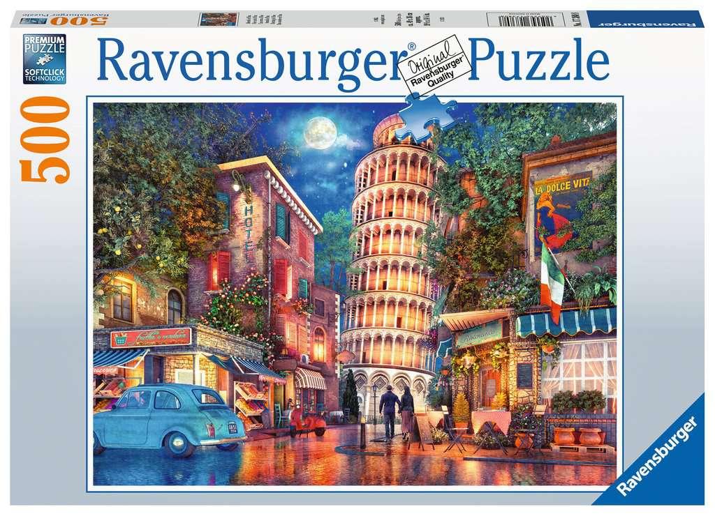 Ravensburger Puzzle - Abends in Pisa - 500 Teile