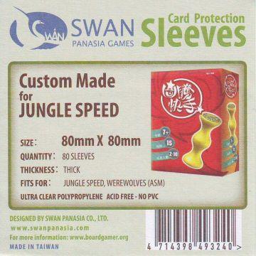 SWAN Sleeves - 80x80 mm, thick