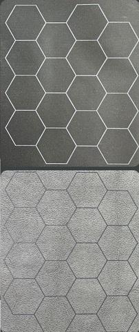 Megamat 1 Reversible Black-Grey Hexes (34½ x 48 Playing Surface)
