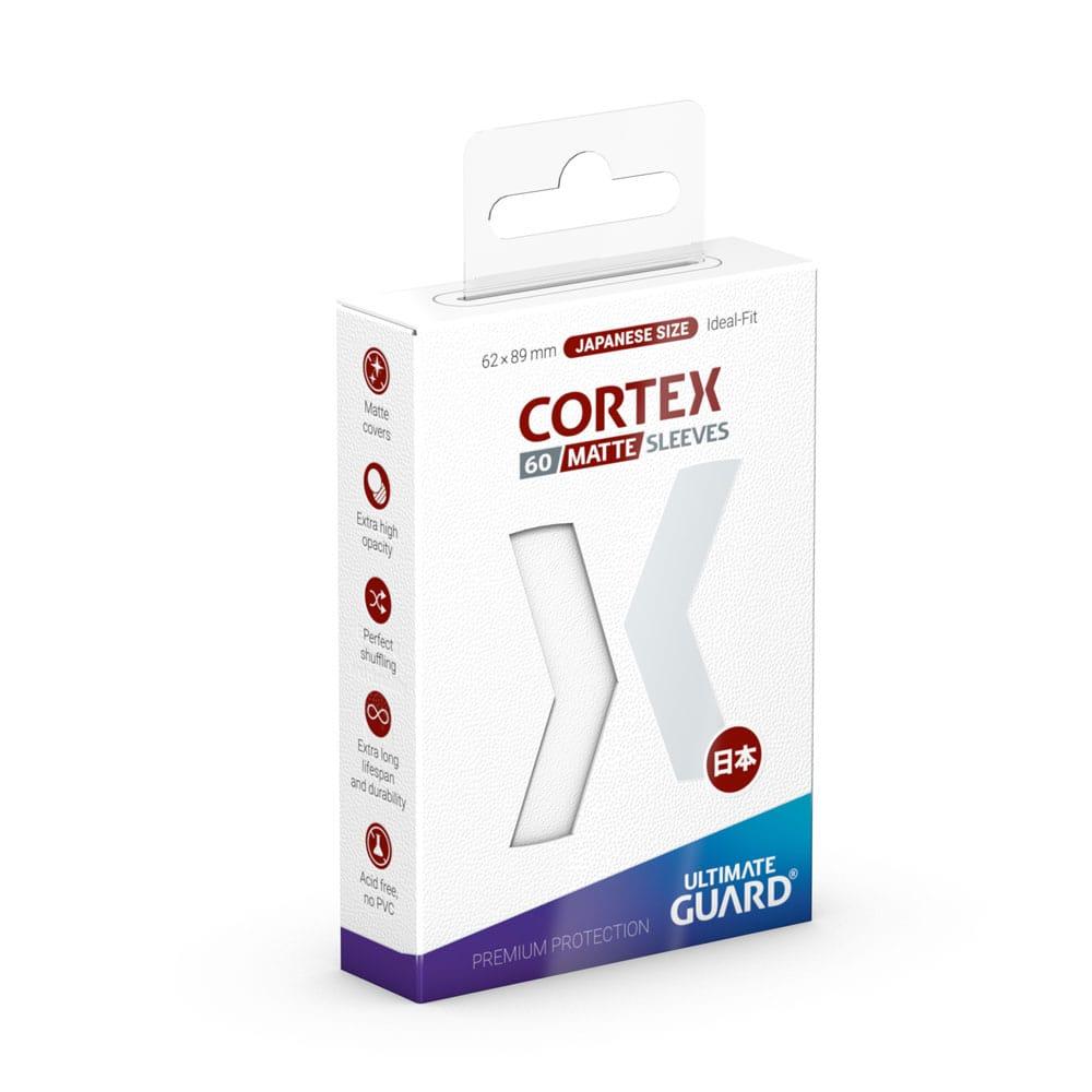 Ultimate Guard: Cortex Matte Sleeves - Japanese Size White (60 Sleeves)