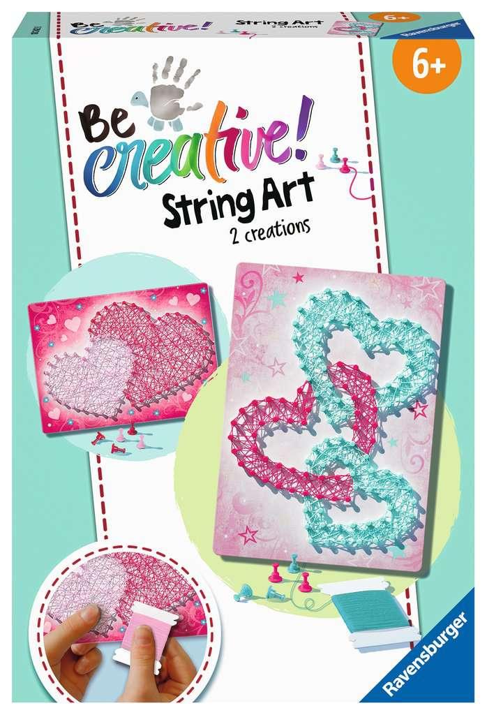 Be Creative -  String Art: Heart