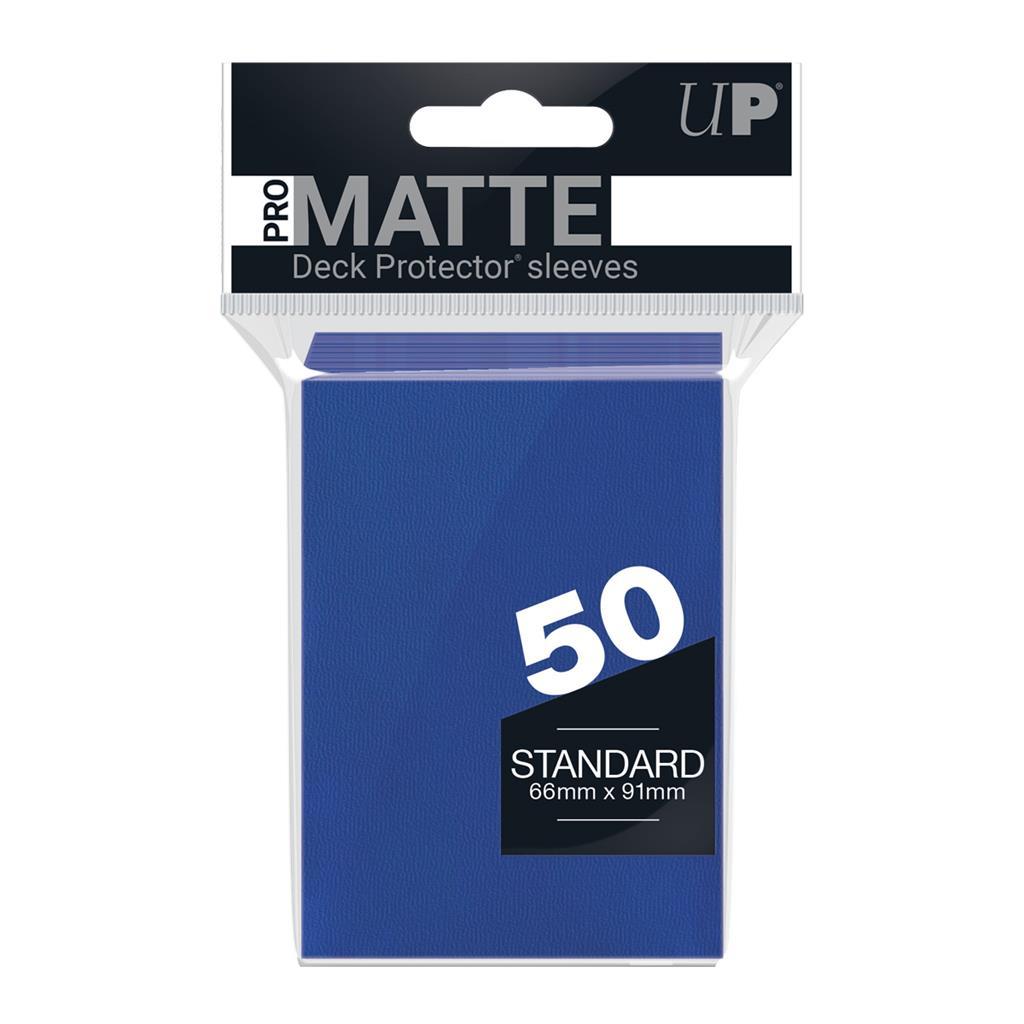 Ultra Pro - Pro Matte Standard Size 66x91 mm, Blue (50 Sleeves)