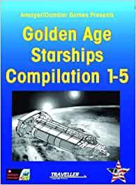 Traveller RPG - Golden Age Starships Compilation 1-5