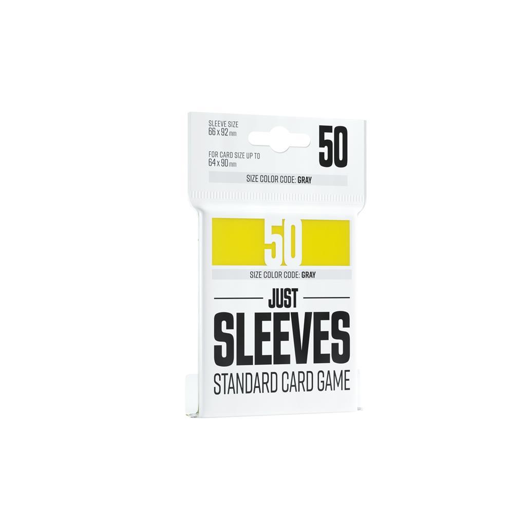 Gamegenic - Just Sleeves Standard Size, Yellow (50 Sleeves)