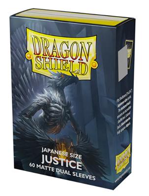 Dragon Shield - Card Sleeves: Justice Dual Matte, Japanese Size (60 Sleeves)