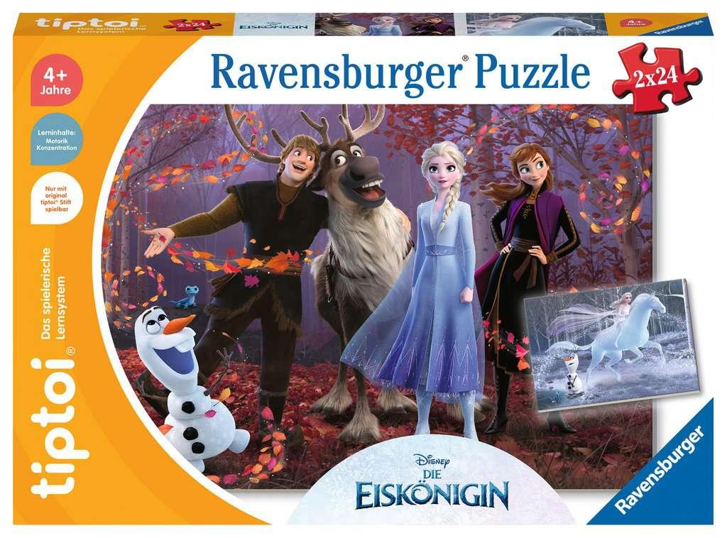tiptoi® Puzzle für kleine Entdecker: Disney Die Eiskönigin (2x24 Teile)
