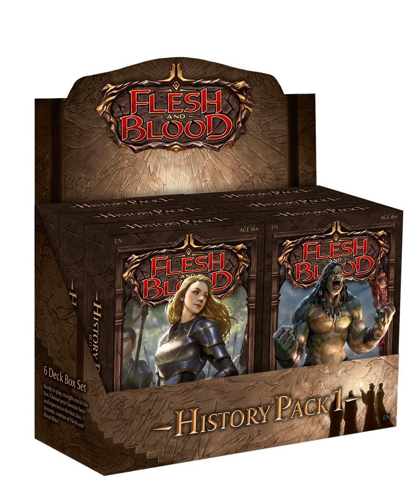 Flesh and Blood - TCG History Pack 1: Blitz Deck (eng.) - Hero: zufällige Sortierung