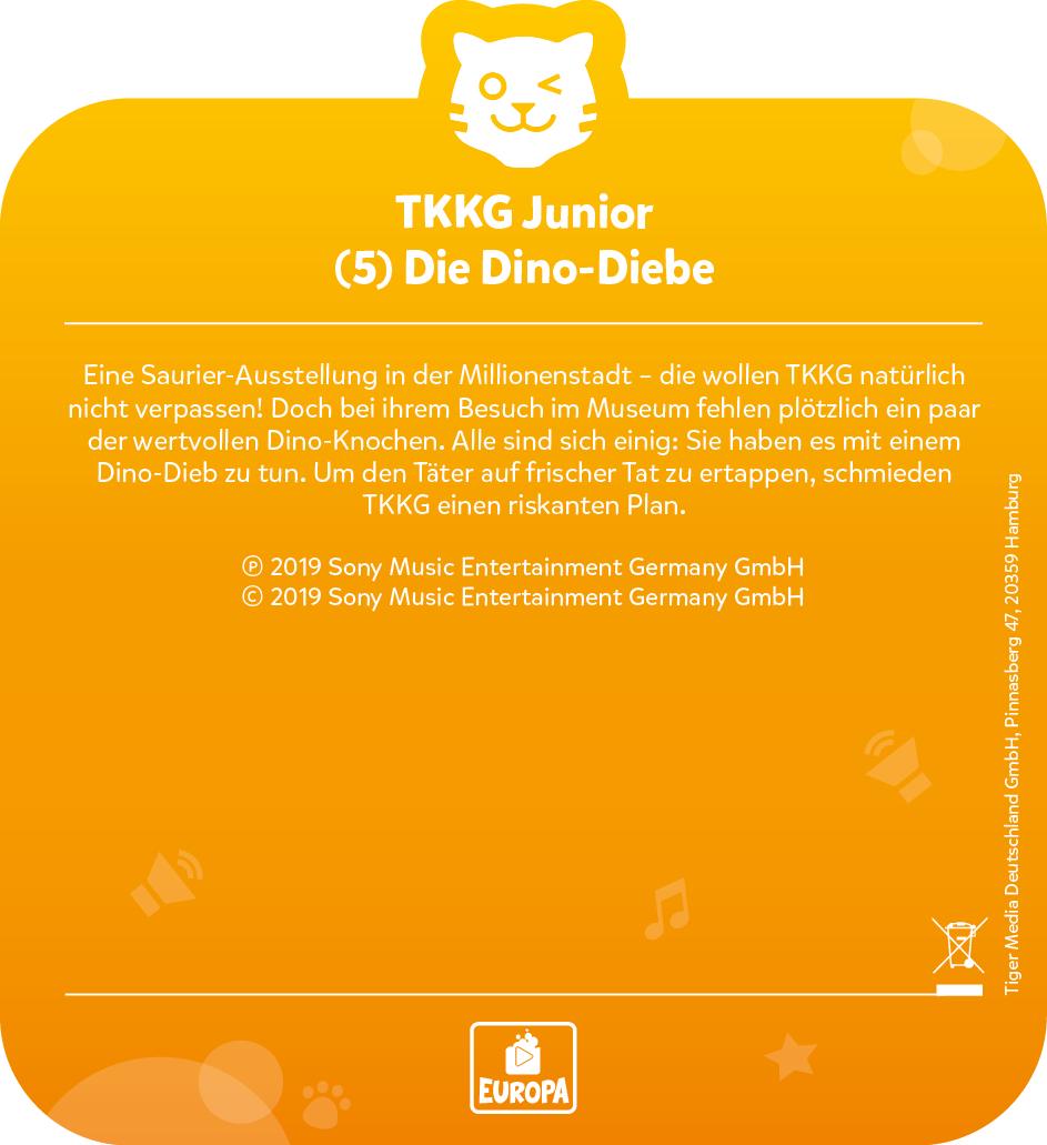 tigercard - TKKG Junior 5: Die Dino-Diebe