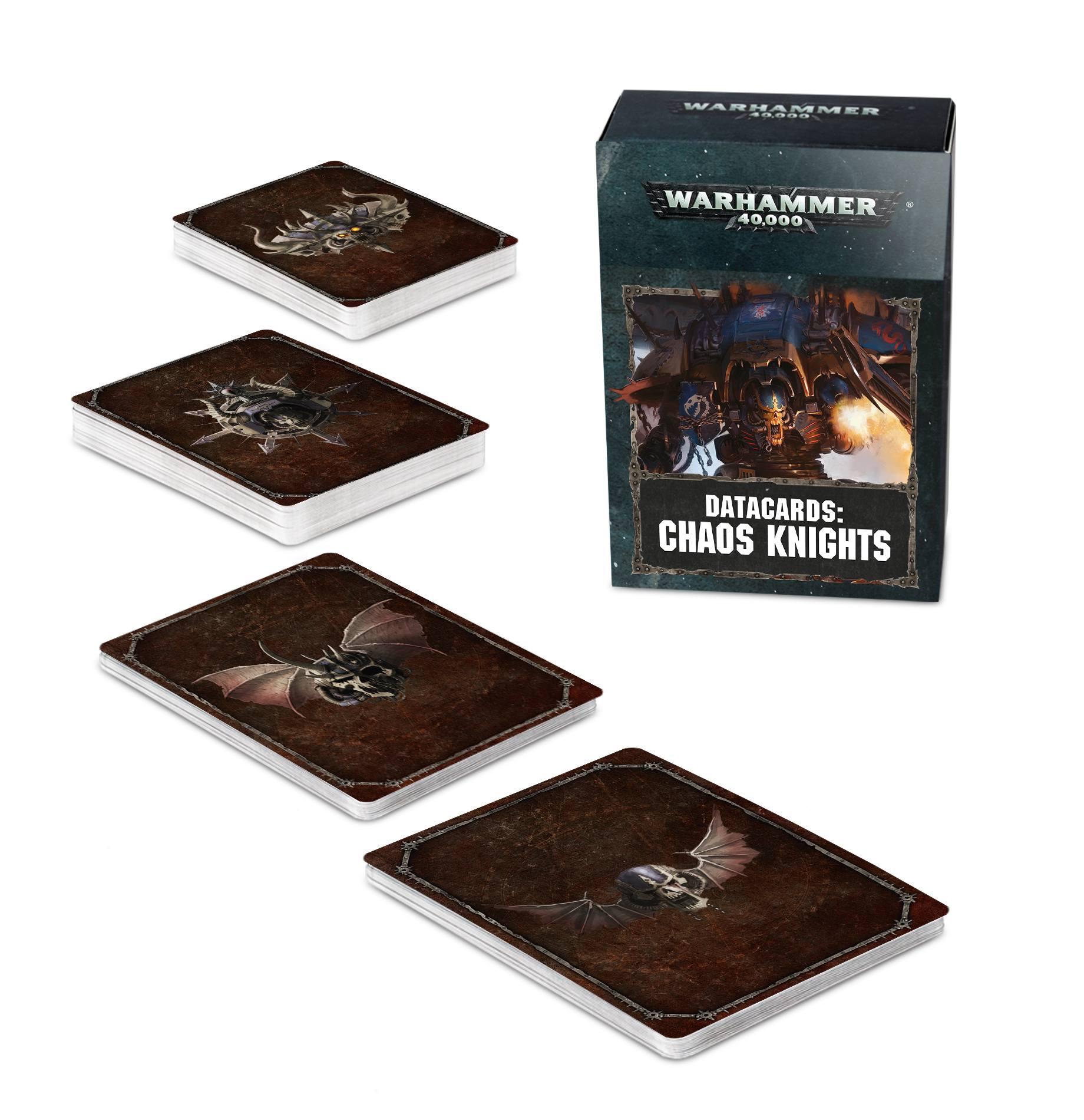 Warhammer 40,000 - Datakarten: Chaos Knights