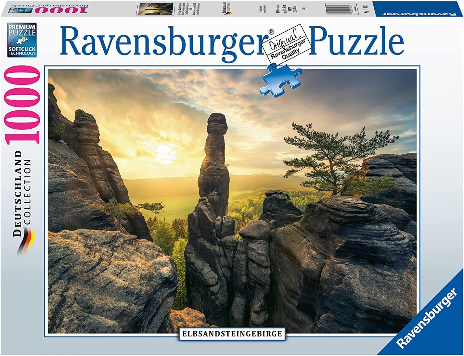 Ravensburger Puzzle - Elbsandsteingebirge - 1000 Teile
