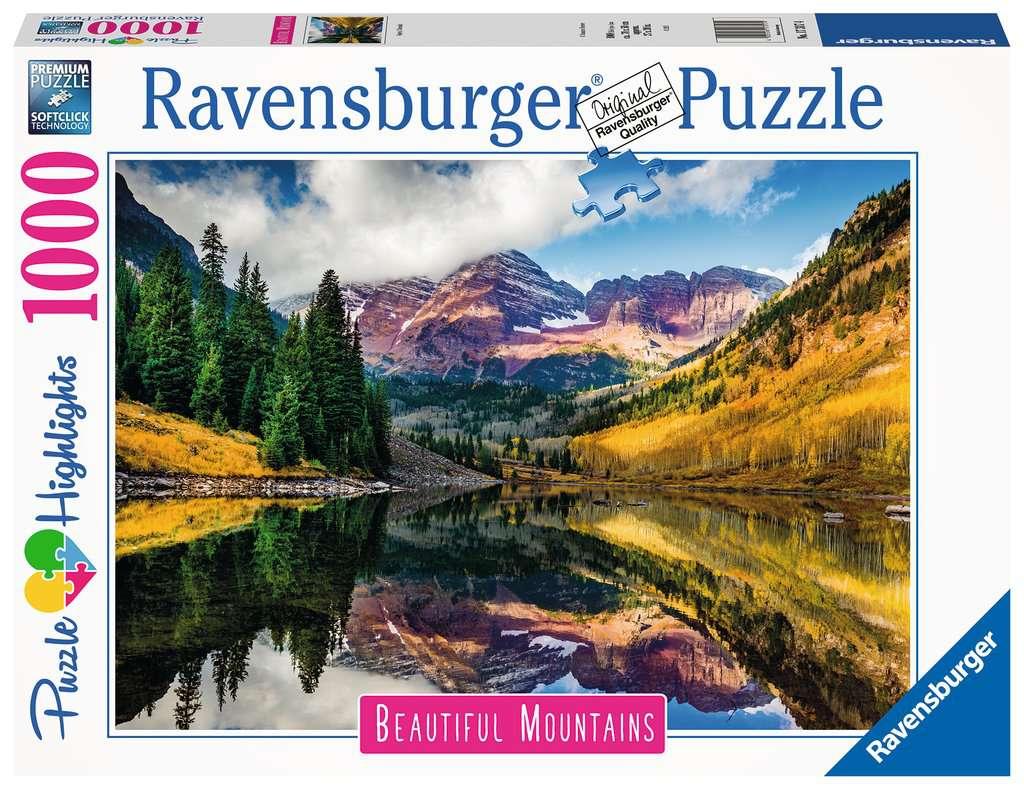 Ravensburger Puzzle - Beautiful Mountains: Aspen, Colorado - 1000 Teile