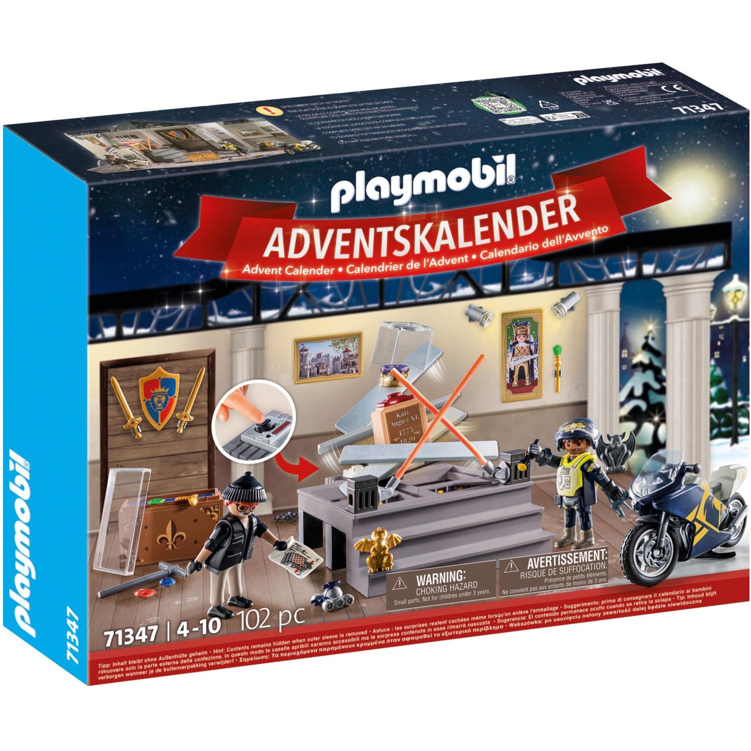 Playmobil 71347 - City Action: Adventskalender Polizei Museumsdiebstahl