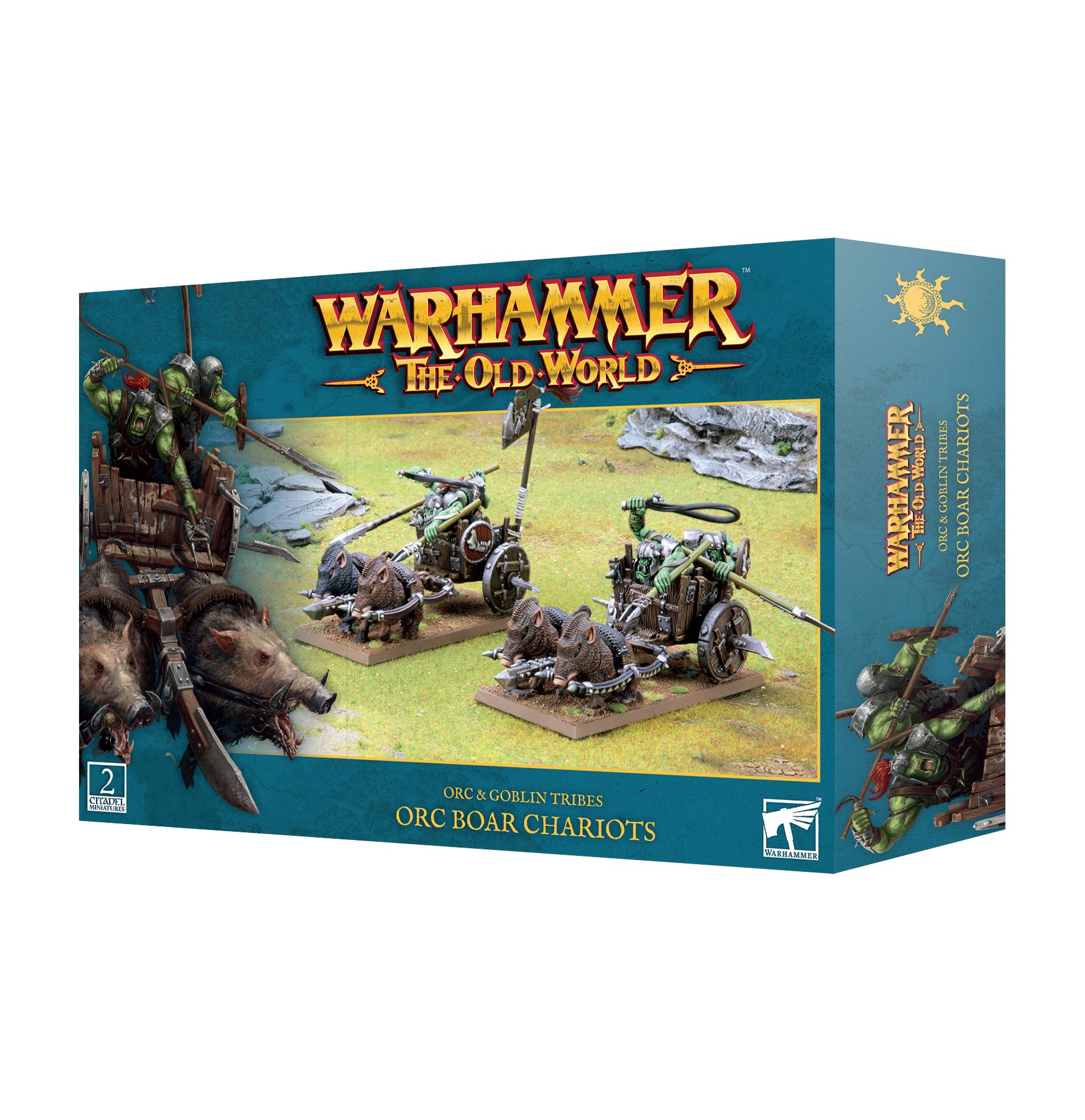 Warhammer: The Old World - Orc and Goblin Tribe - Orc Boar Chariots