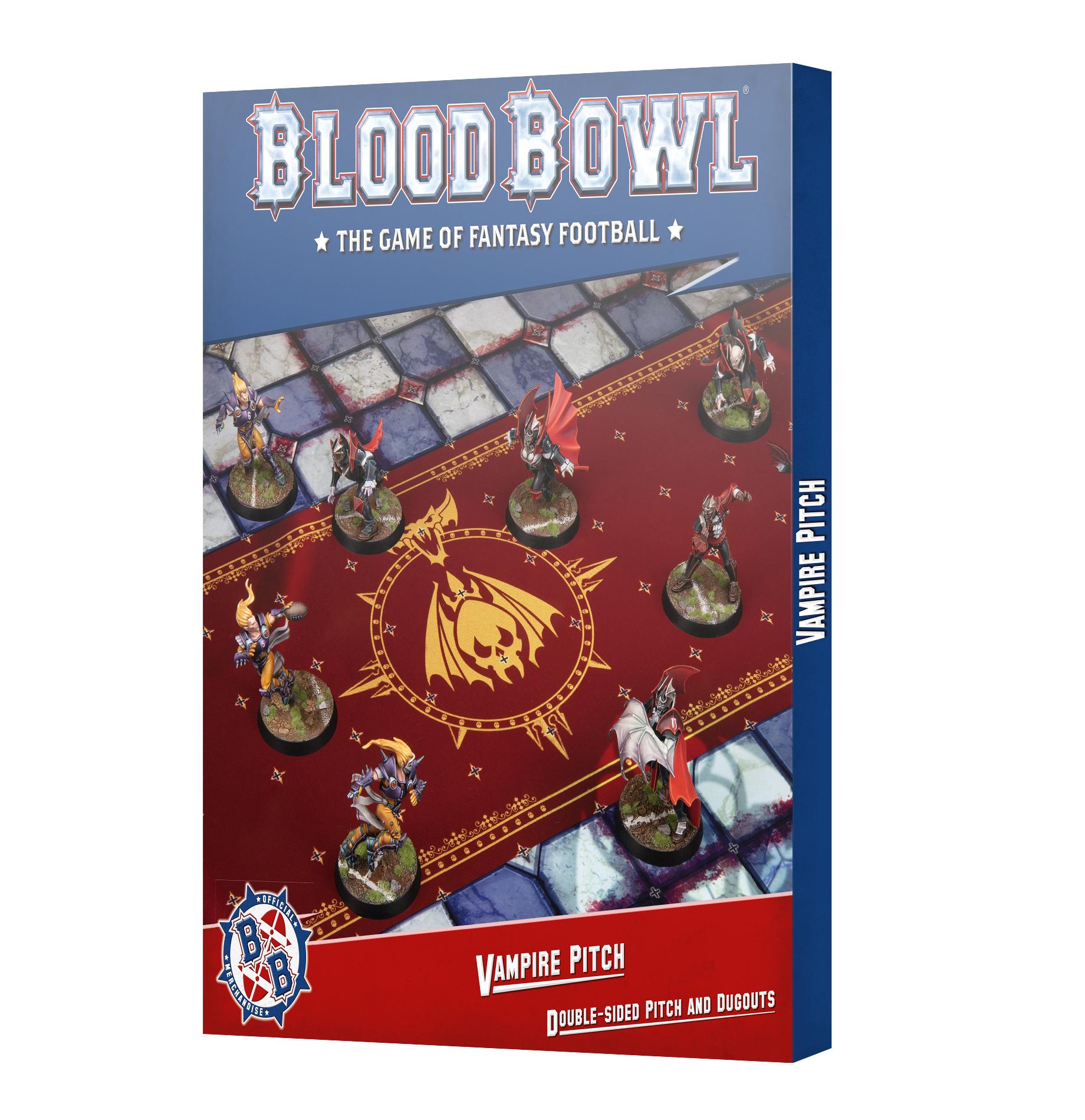 Blood Bowl - Double-sided Pitch and Dugouts: Vampire Pitch