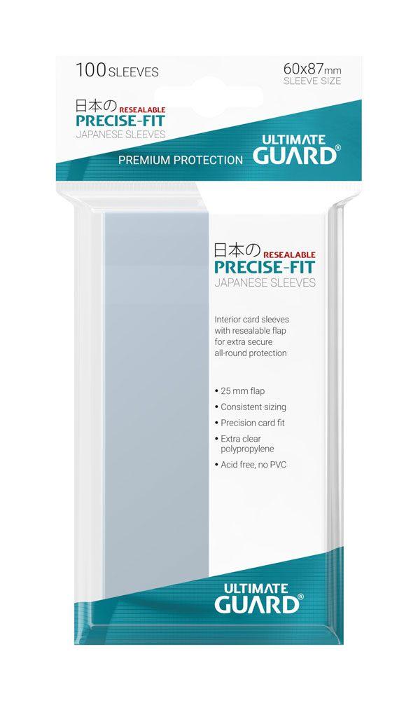 Ultimate Guard - Resealable Precise-Fit, Japanese Size, 60x87 mm (100)