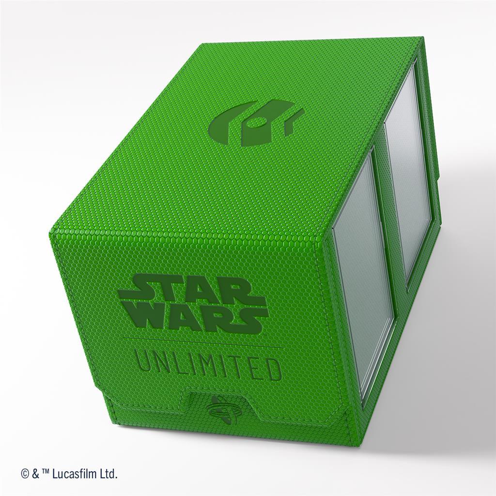Gamegenic - Star Wars: Unlimited Double Deck Pod, Green