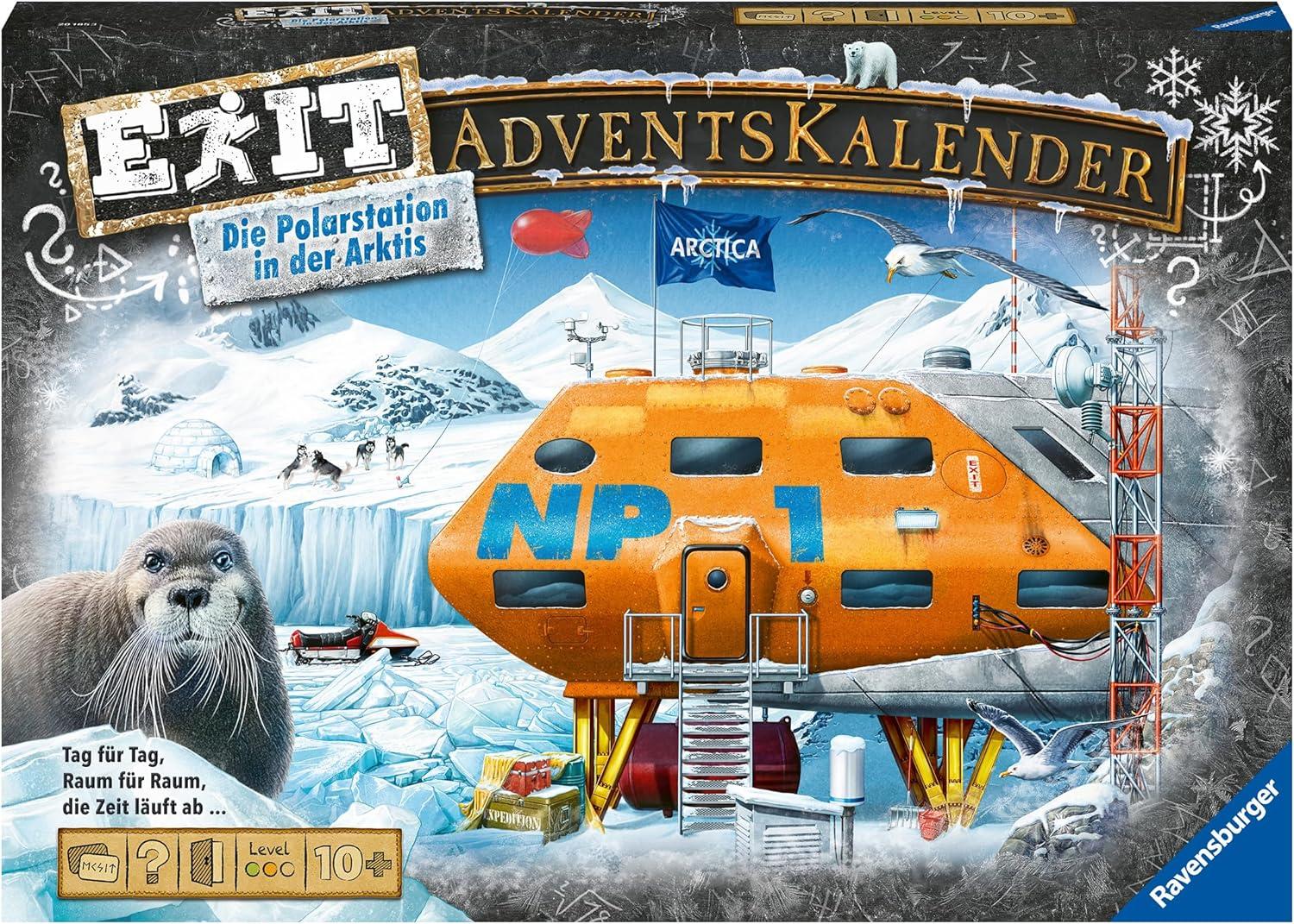 Ravensburger EXIT Adventskalender - Die Polarstation in der Arktis
