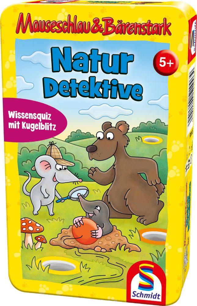 Mäuseschlau & Bärenstark Naturdetektive (Metalldose)