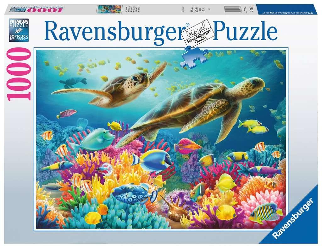 Ravensburger Puzzle - Blaue Unterwasserwelt - 1000 Teile