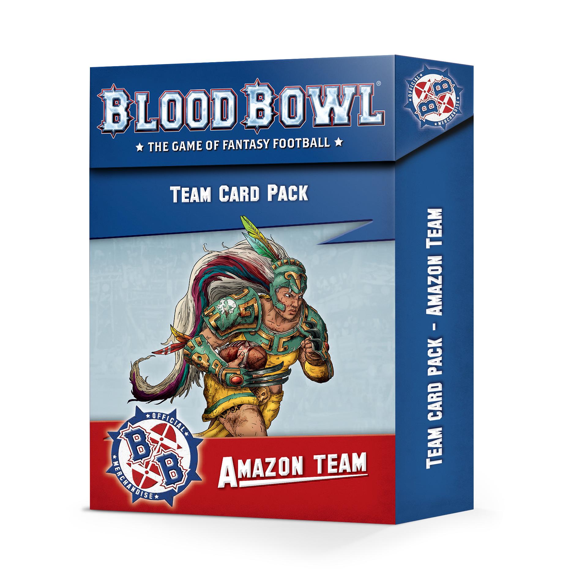 Blood Bowl - Team Card Pack: Amazon Team